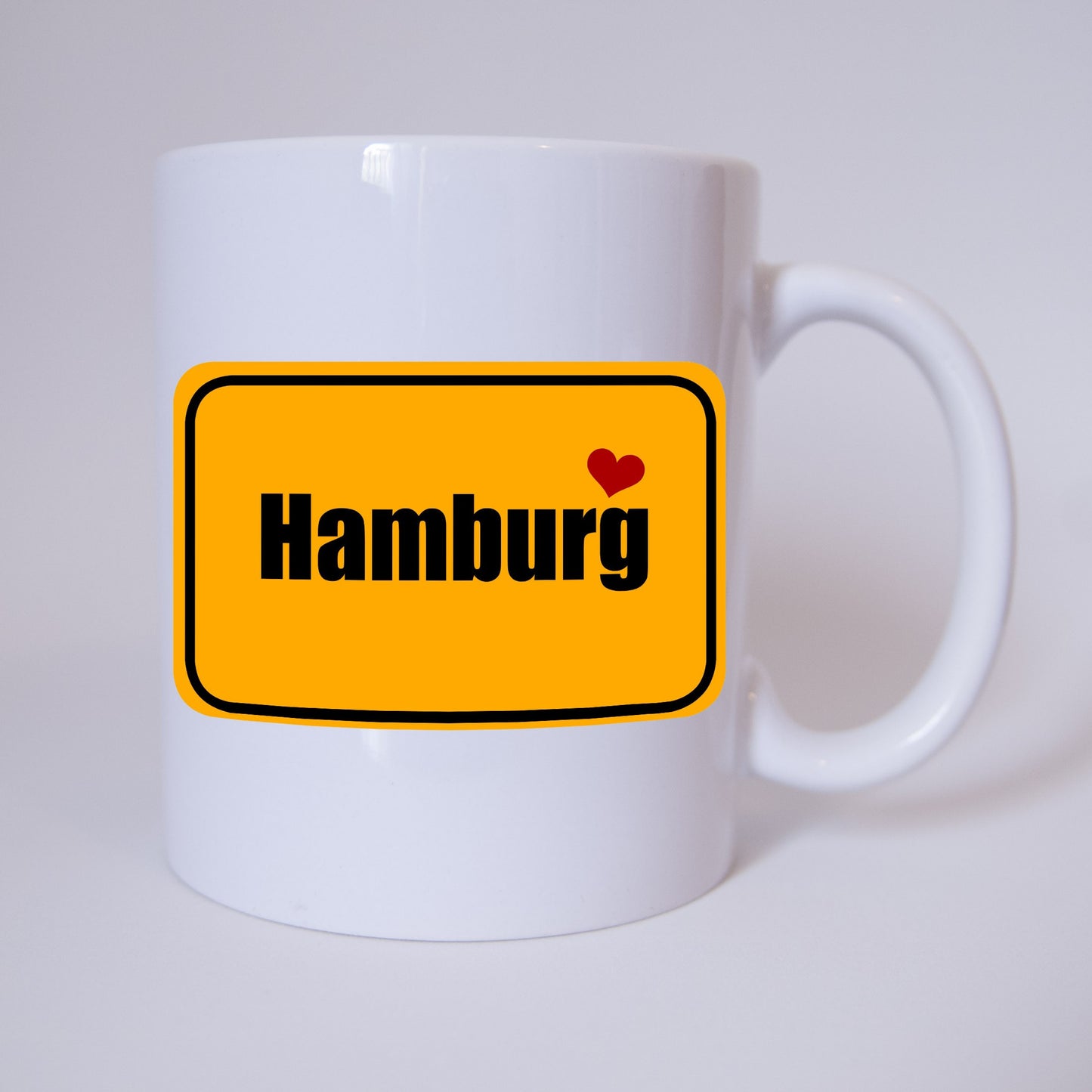 Sichere Dir jetzt deine exklusive "I love Hamburg" Tasse... Bandneu bei TassenKing.com - Kaffetasse