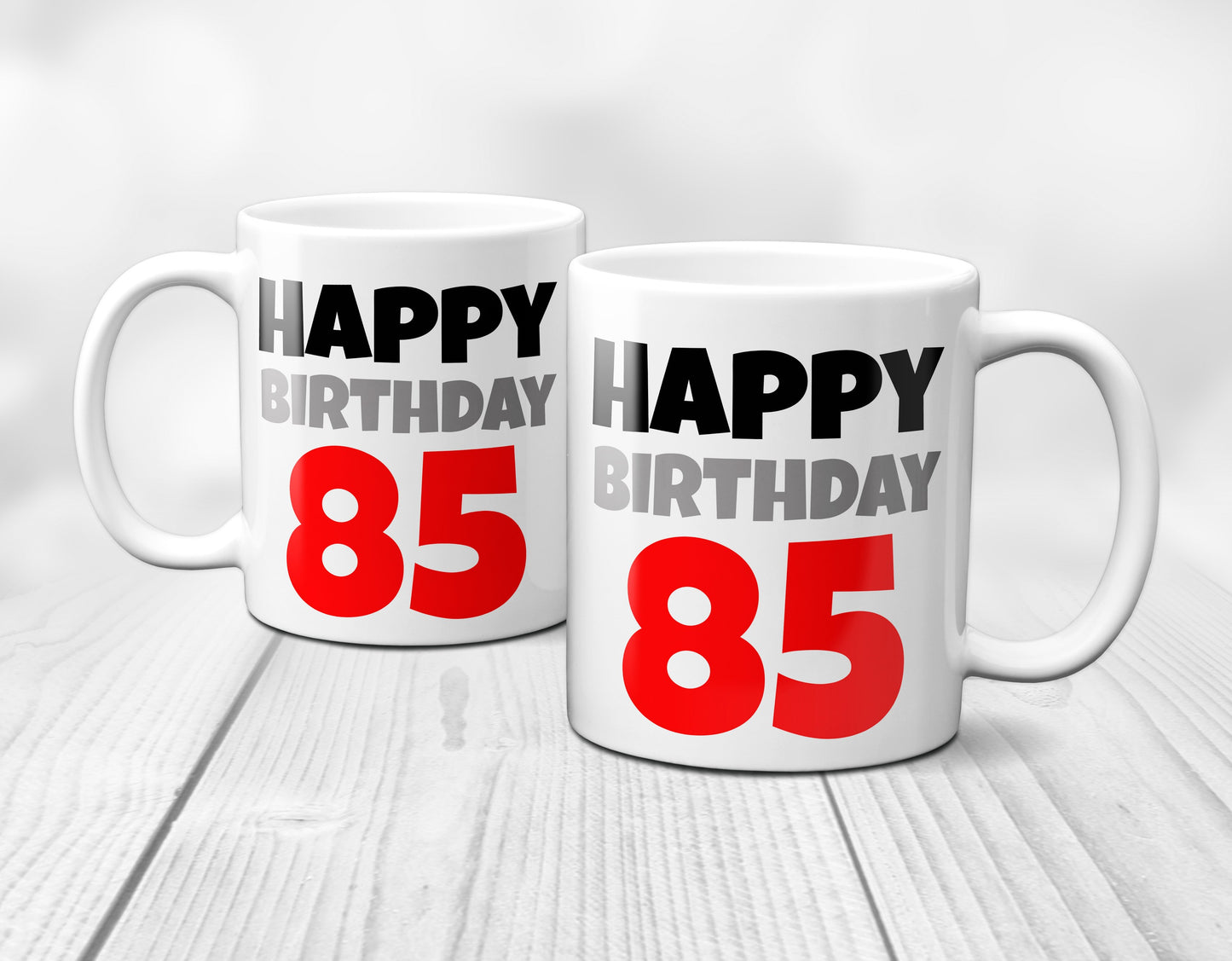 Happy Birthday 85 - Tasse