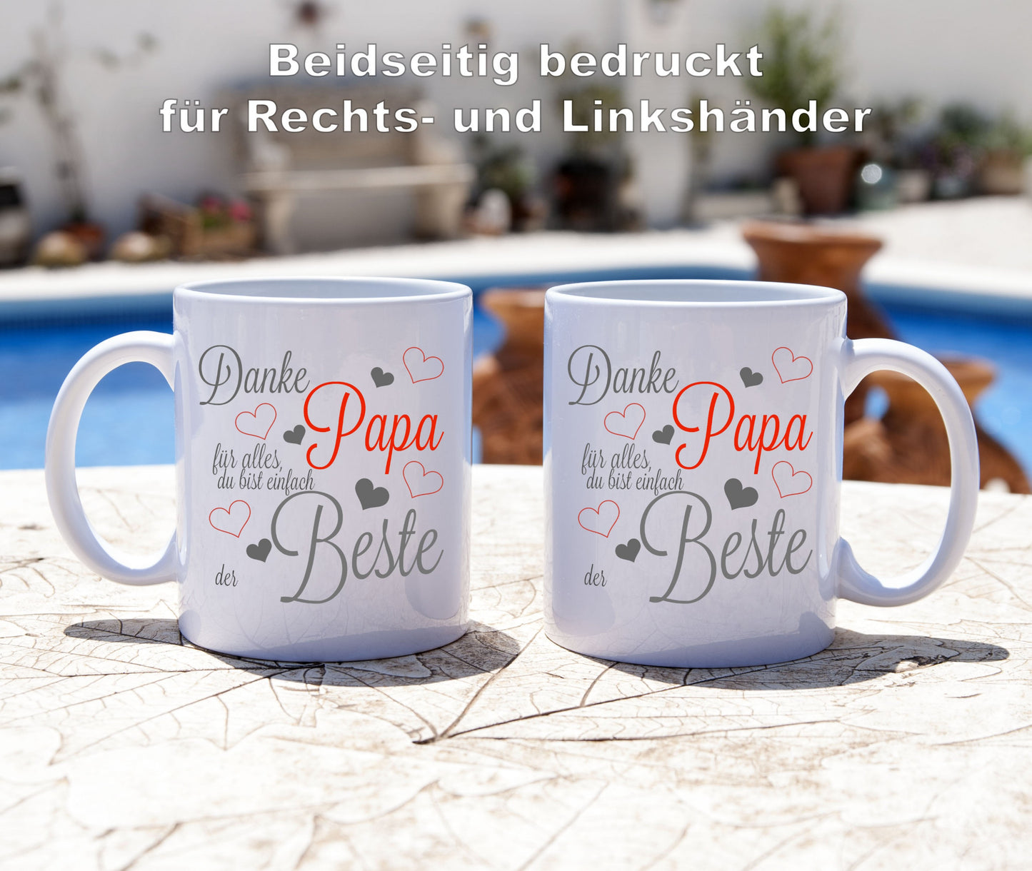 Danke Papa, du bist einfach der Beste - Tasse - Kaffeebecher