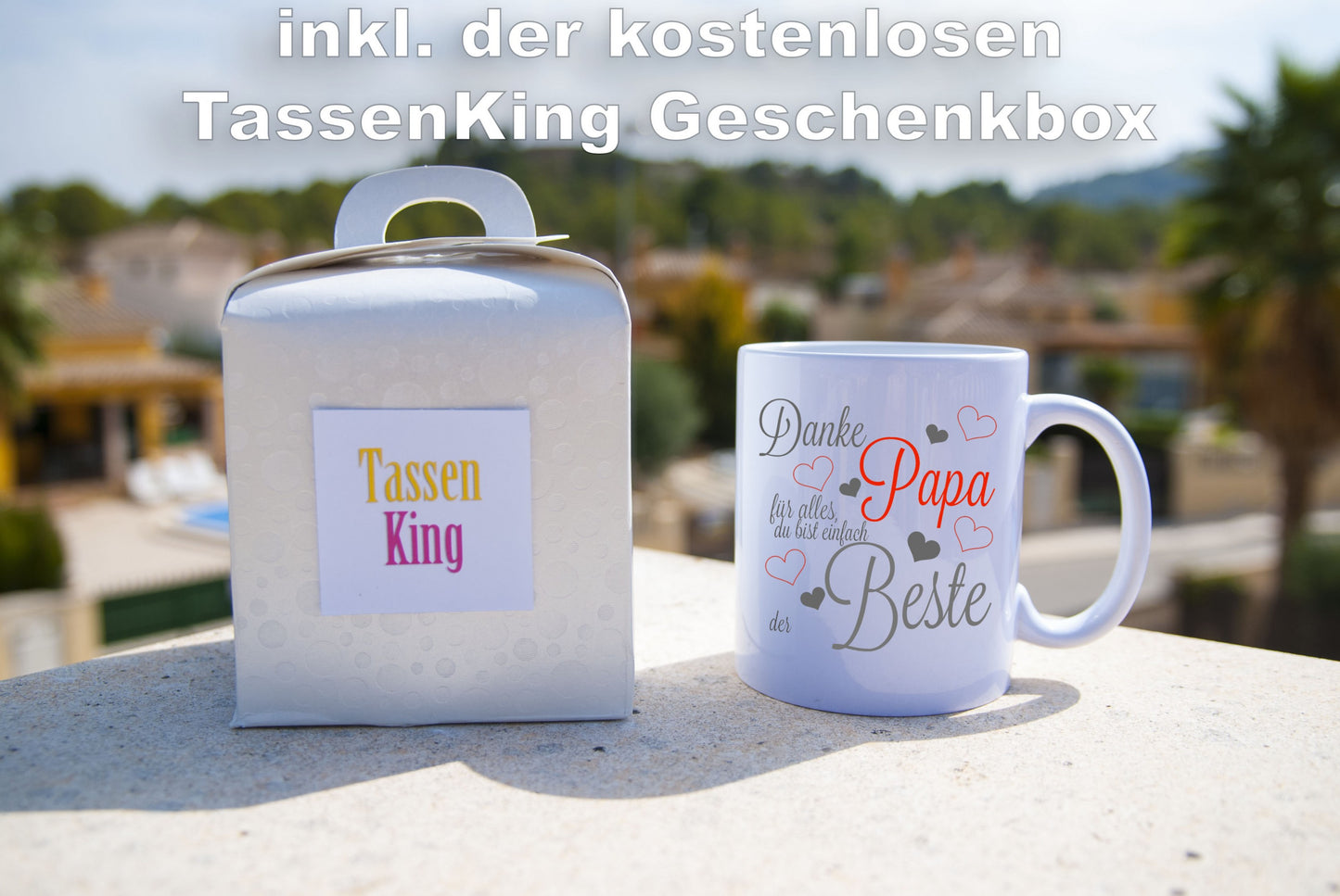 Danke Papa, du bist einfach der Beste - Tasse - Kaffeebecher
