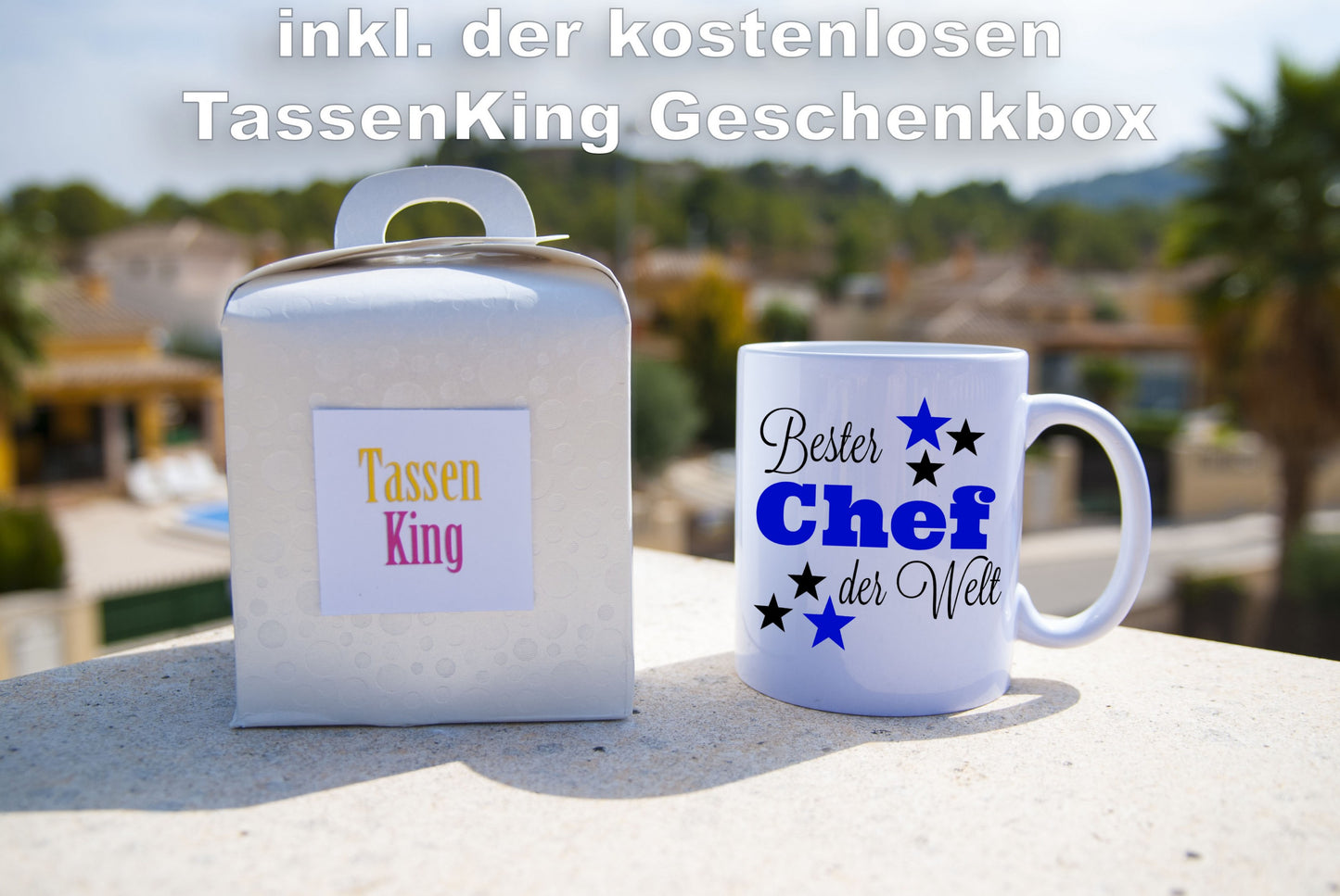 Bester Chef der Welt - Tasse - Kaffeebecher