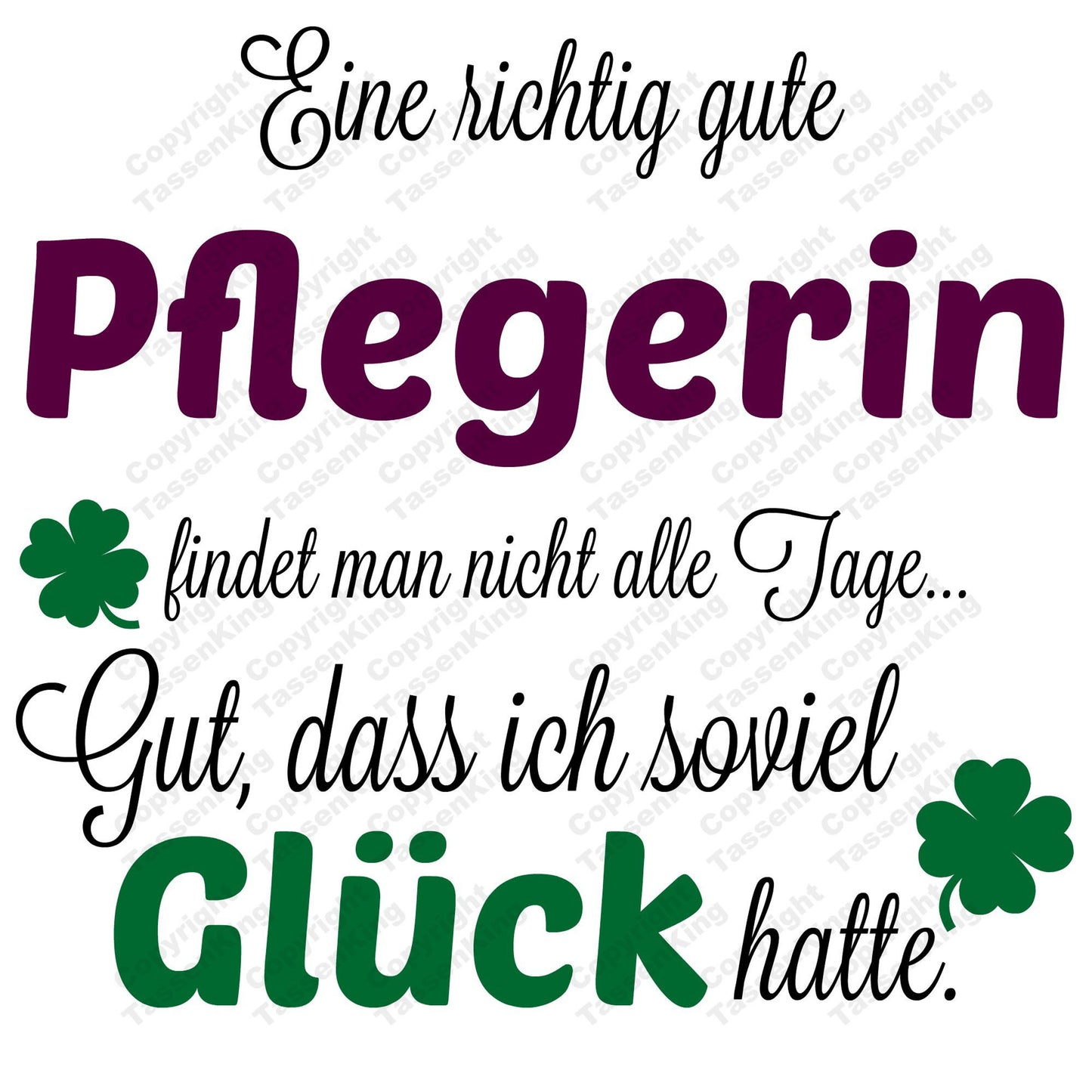 Eine gute Pflegerin... - Tasse - Kaffeebecher - Geschenk