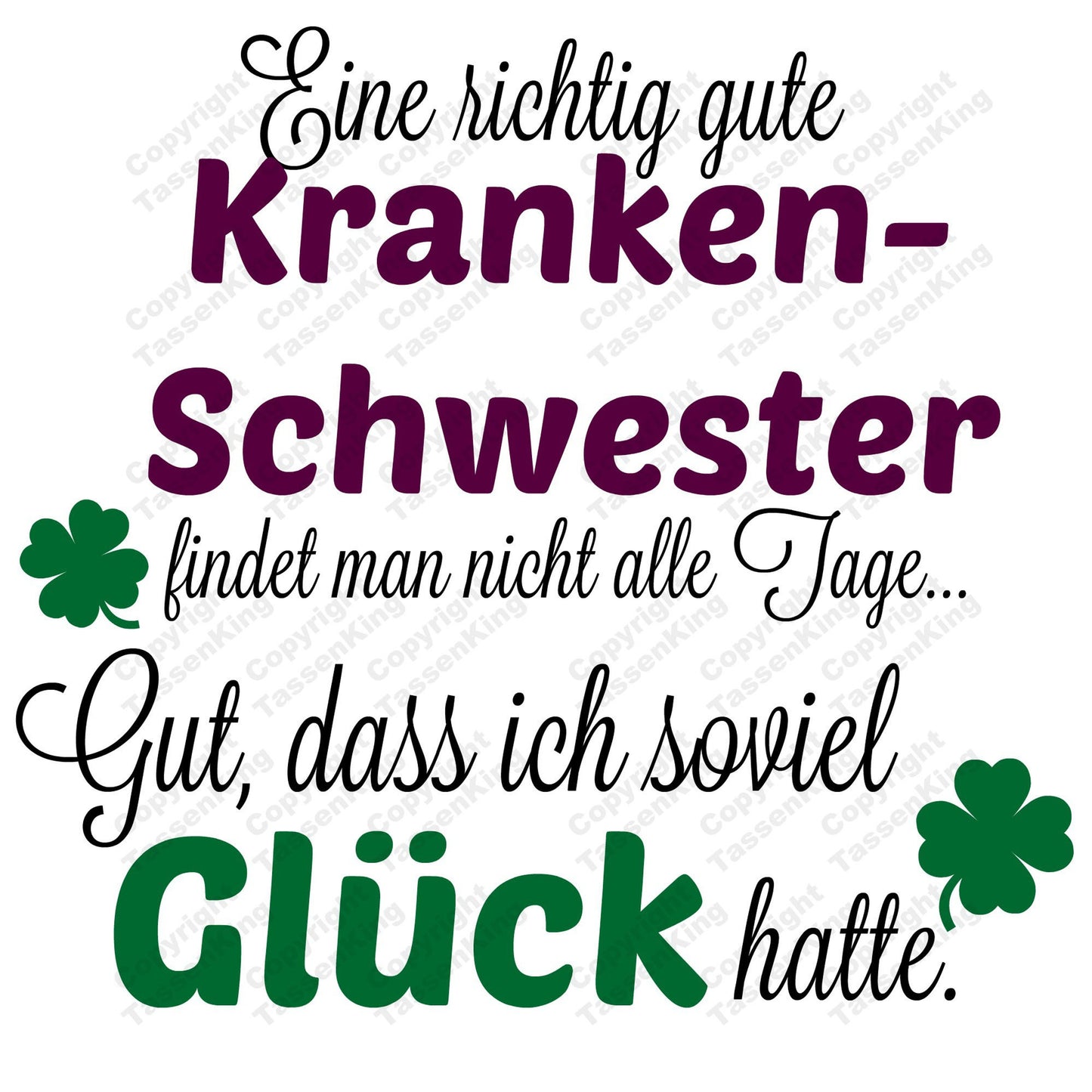 Eine gute Krankenschwester... - Tasse - Kaffeebecher - Geschenk