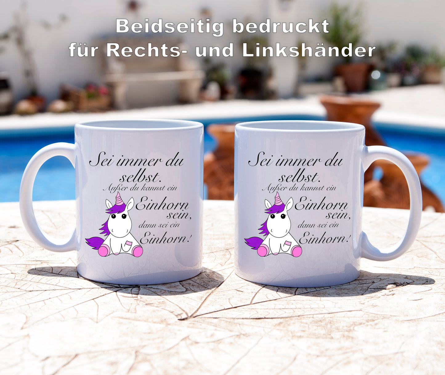 Sei immer du selbst,..... Einhorn - Tasse - Kaffeebecher - Geschenk