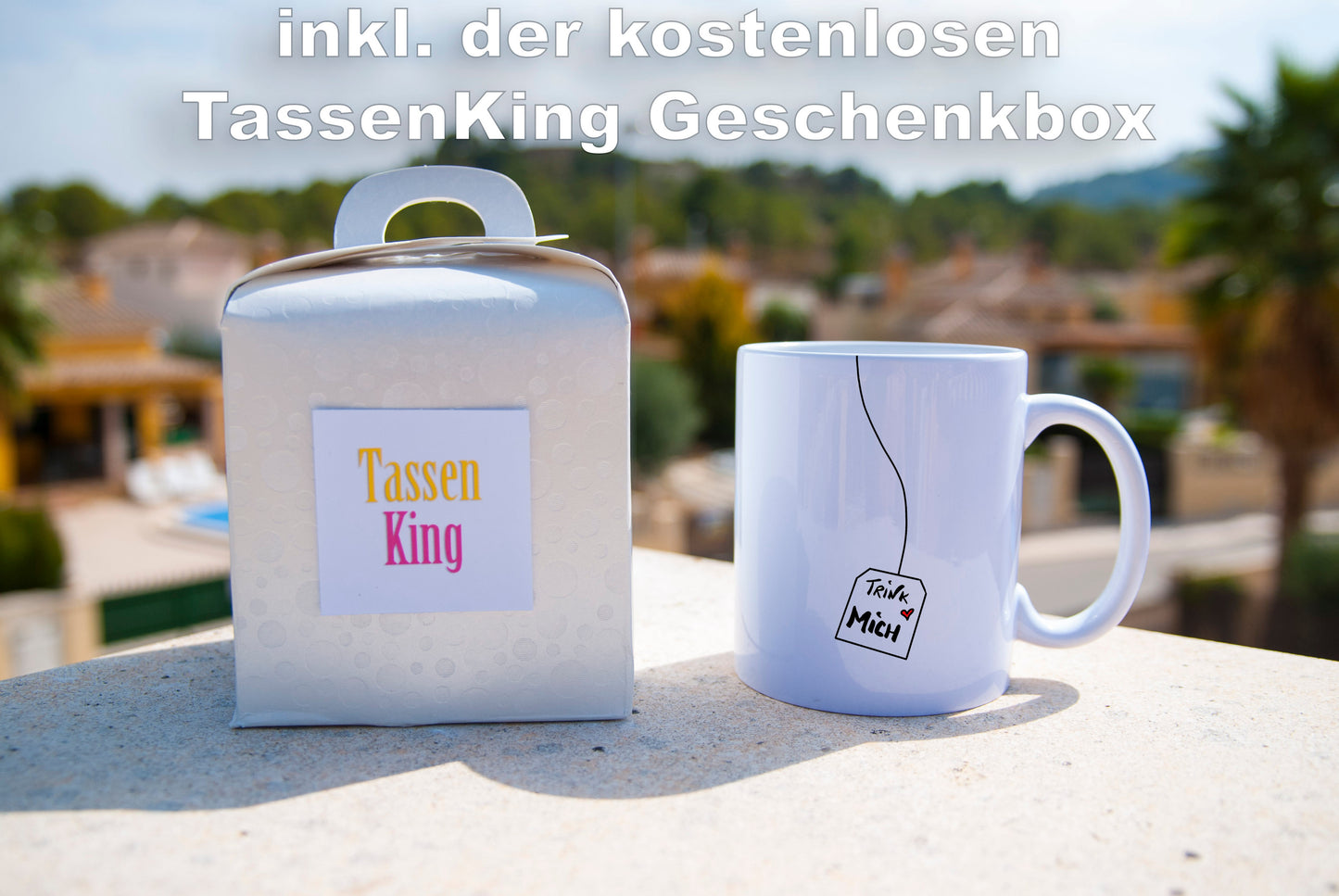 Trink Mich - Tasse - Kaffeebecher - Geschenk