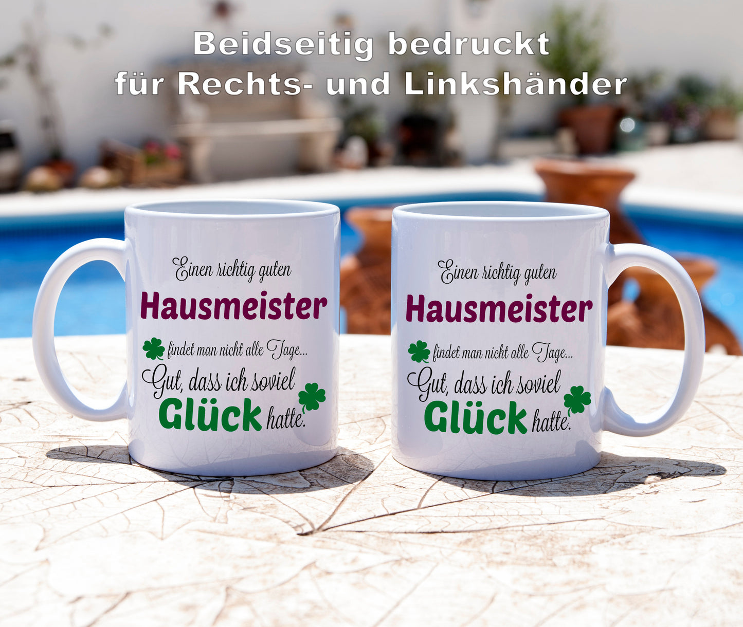 Einen guten Hausmeister... - Tasse - Kaffeebecher - Geschenk