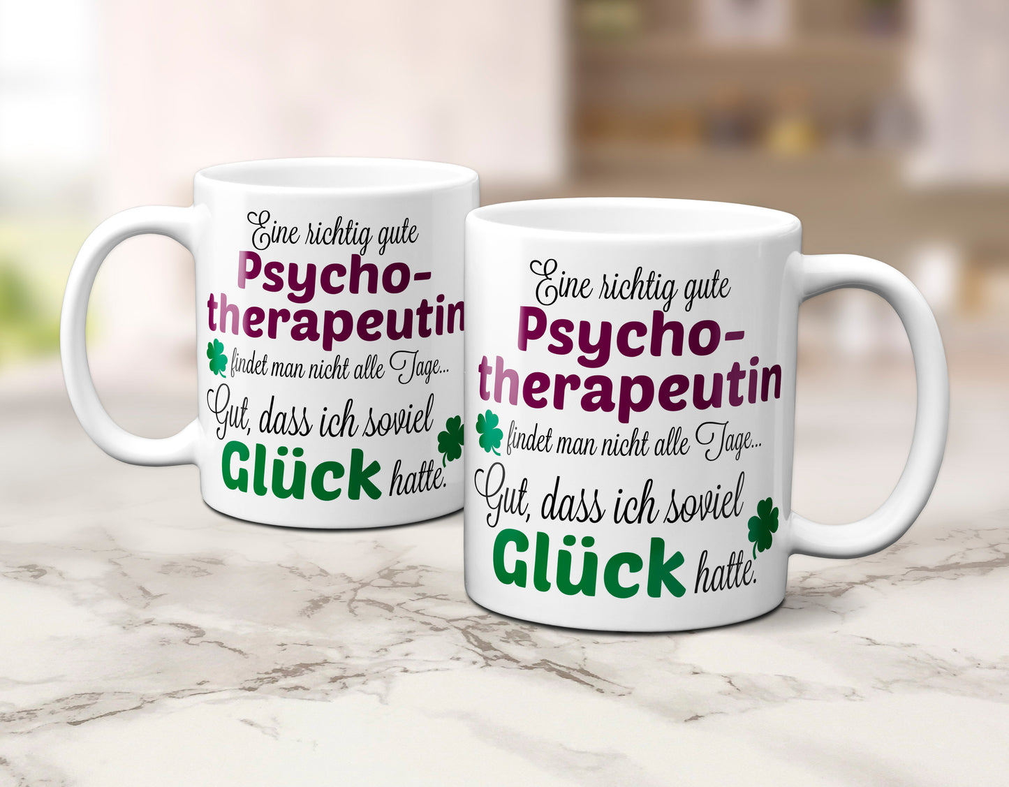 Eine gute Psychotherapeutin... - Tasse - Kaffeebecher - Geschenk