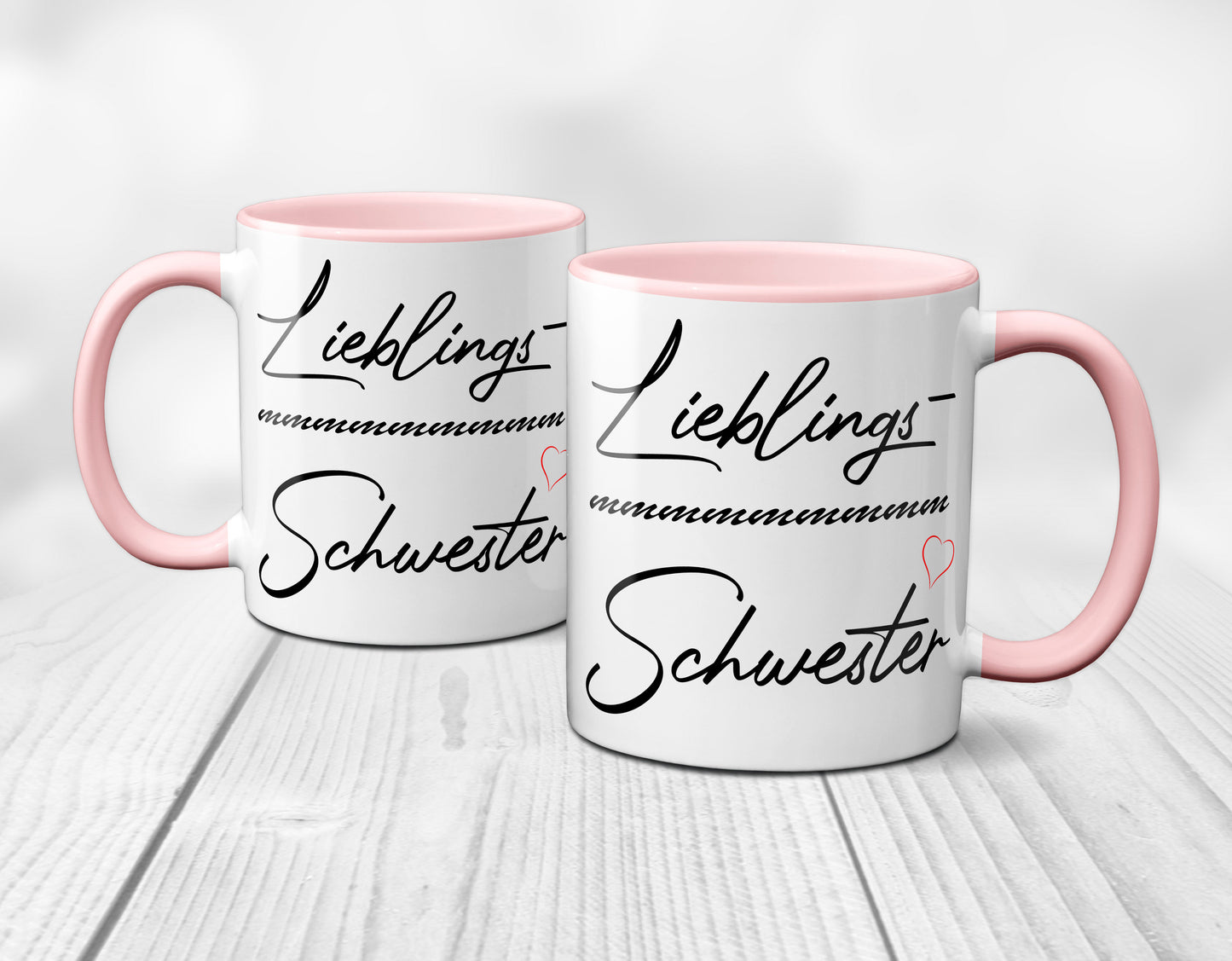 Lieblings- Schwester - Tasse