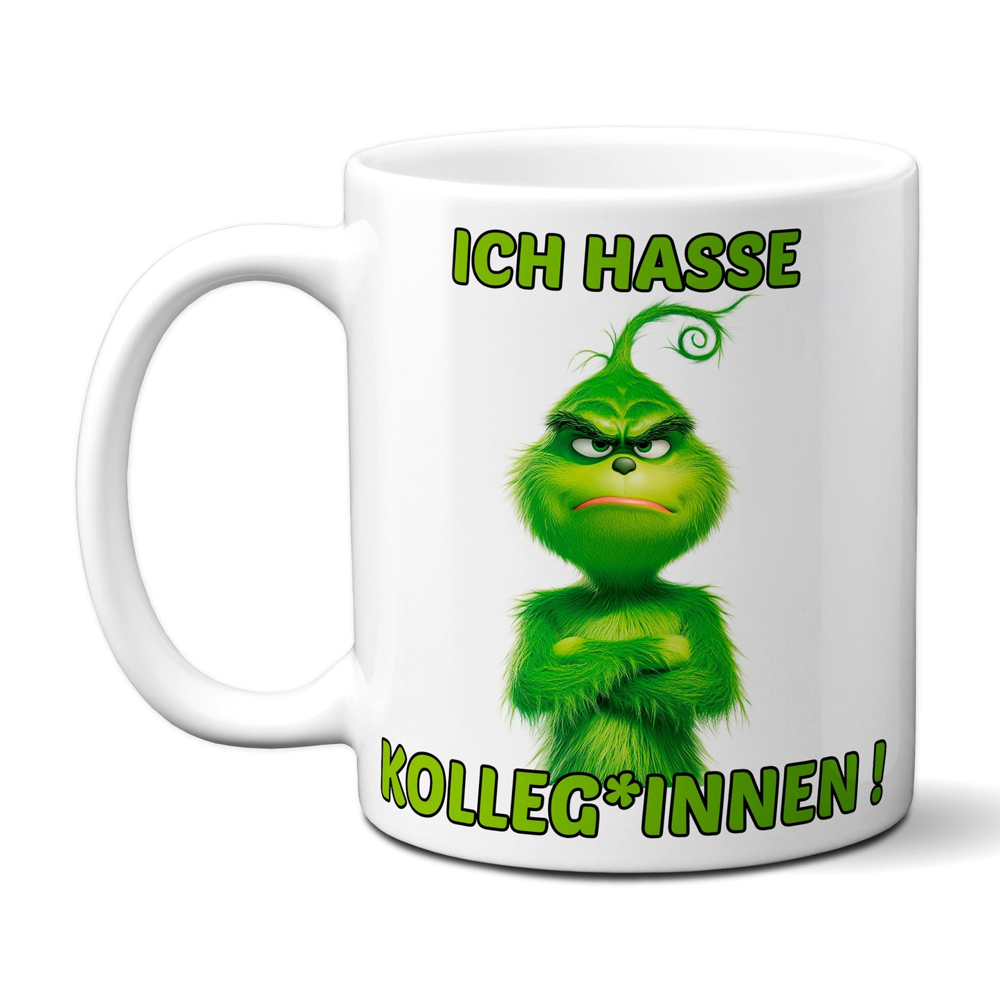 Weihnachten "Hasse Kolleg*innen" - lustig - Tasse - Kaffeebecher (Weiß)