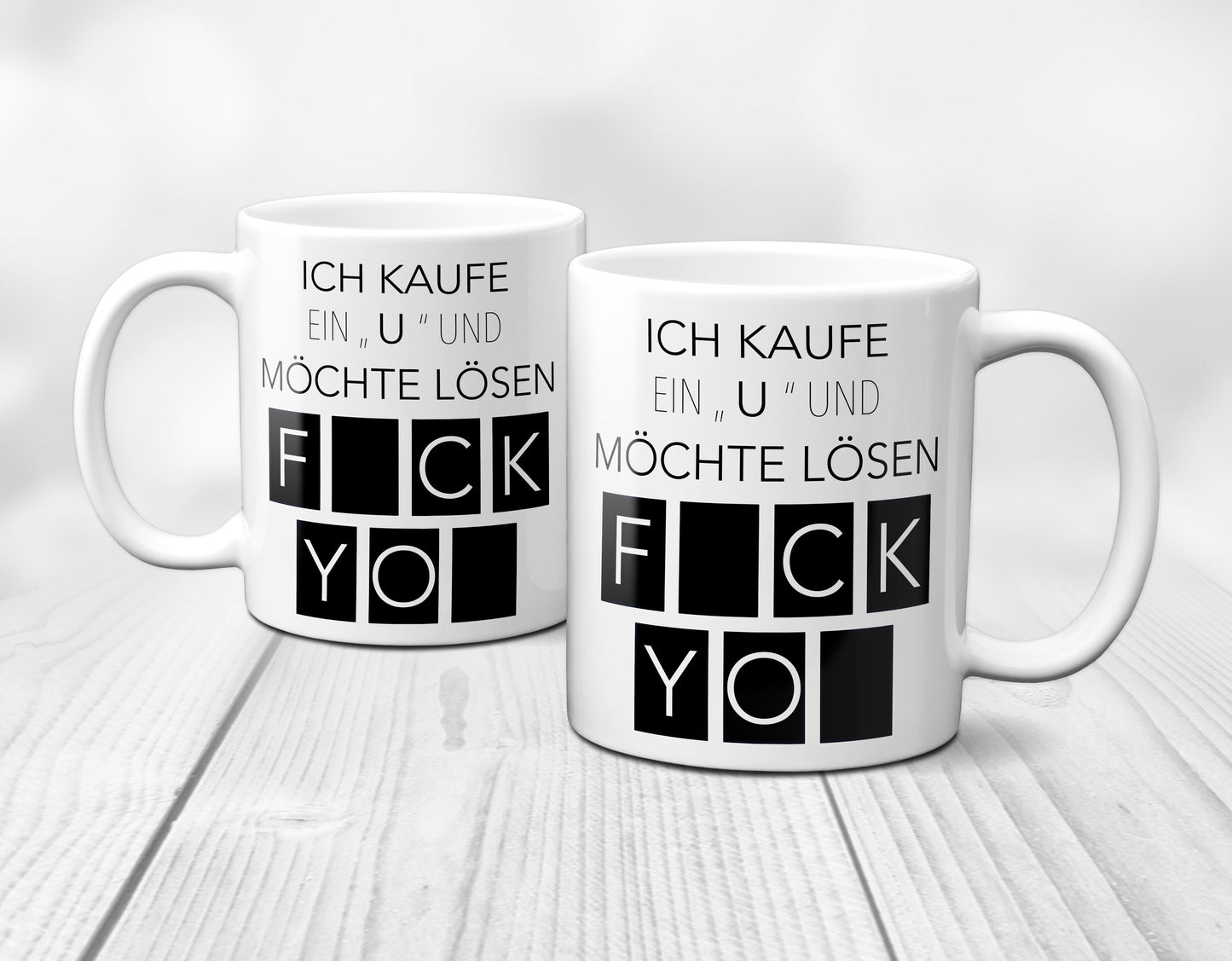 Ich kaufe ein U und möchte lösen - Fuck You