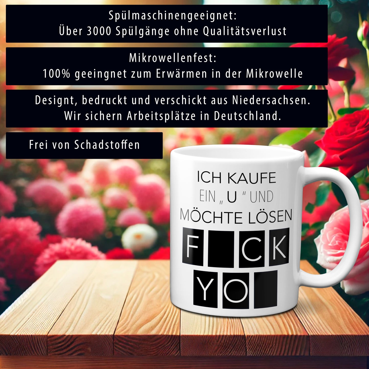 Ich kaufe ein U und möchte lösen - Fuck You