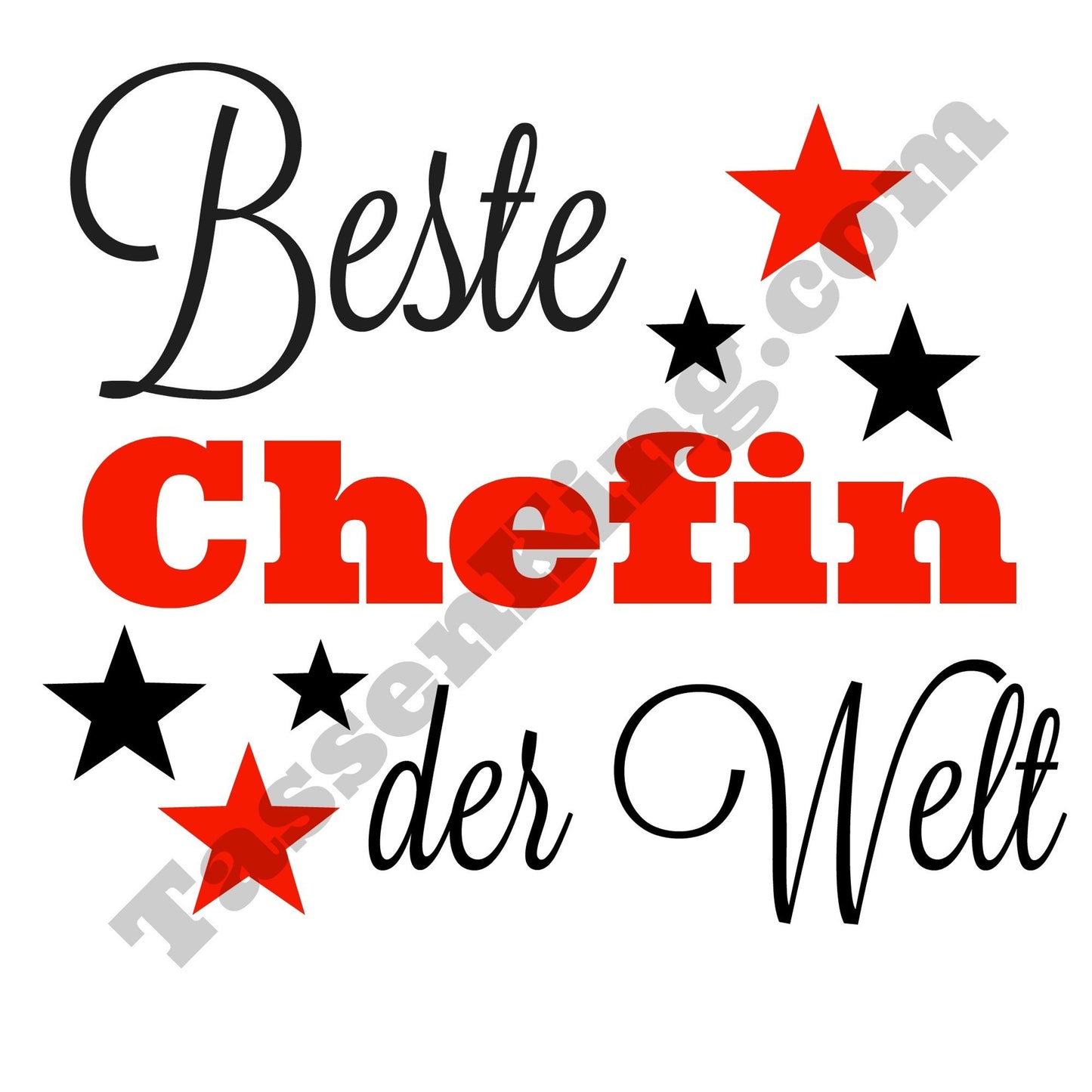 Beste Chefin der Welt - Tasse