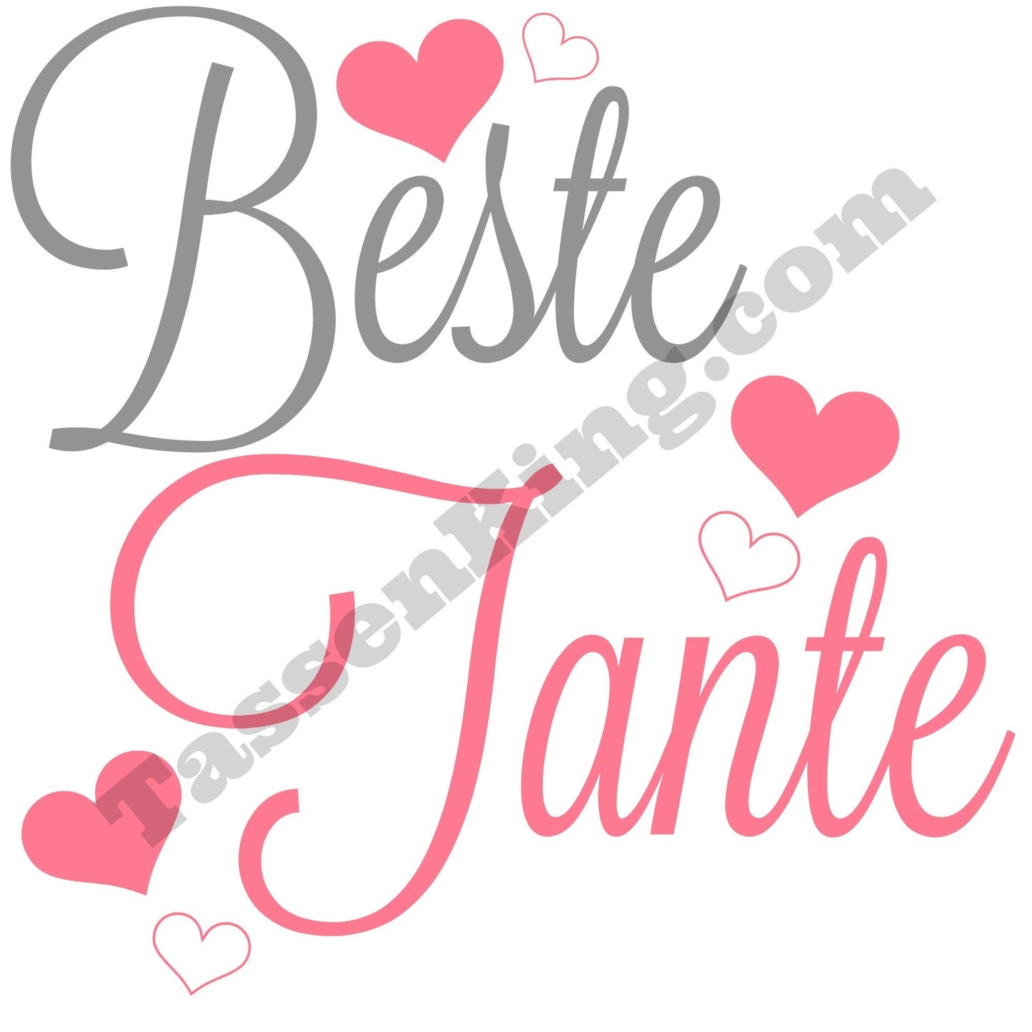 Beste Tante - Tasse