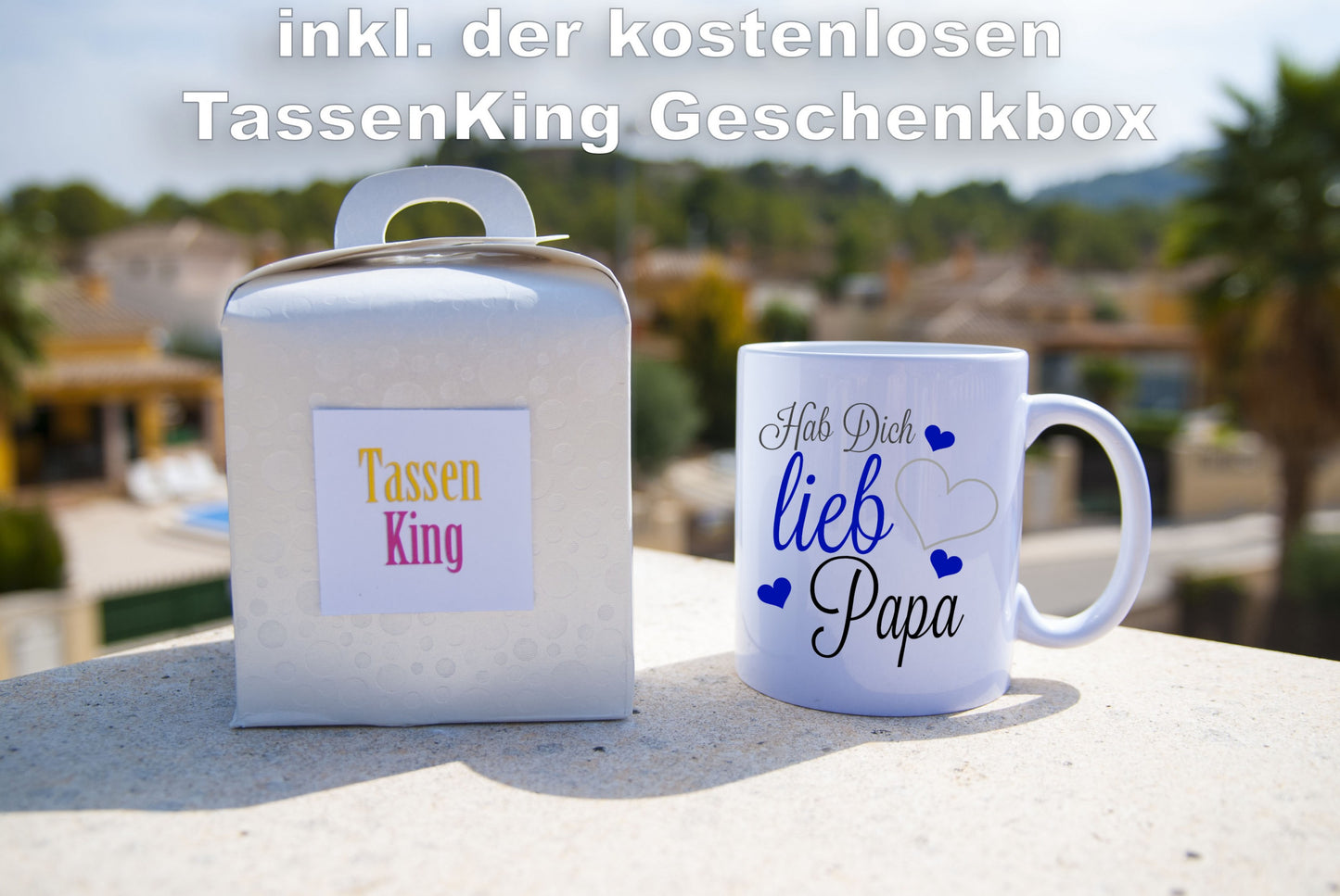 Hab Dich lieb Papa - Tasse