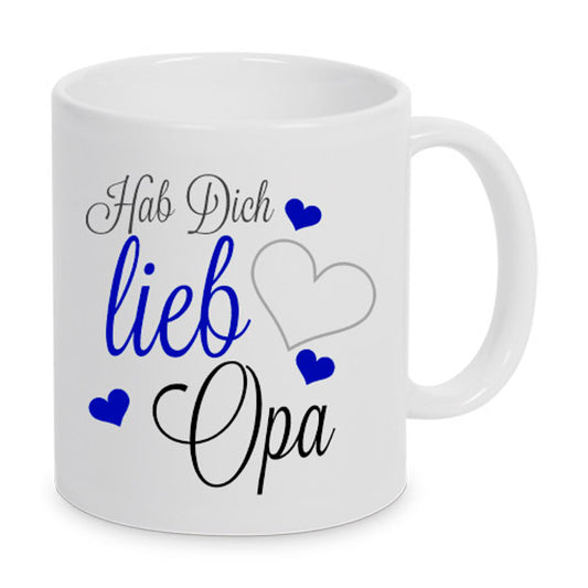 Hab Dich lieb Opa - Tasse