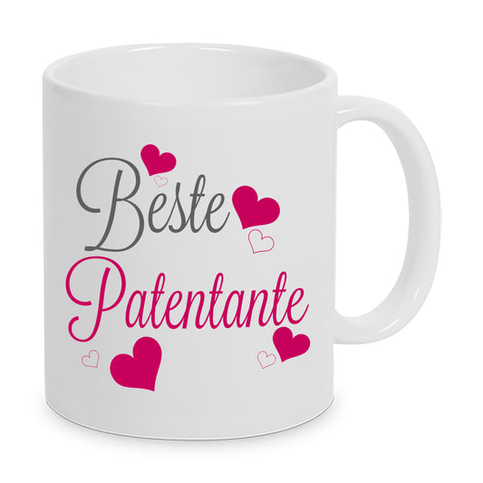Beste Patentante, Beste Patentante der Welt, Patentante 2018, Patentante Geschenk, Patentante Geschenkidee, Patentante Tasse, Patentante Kaffeetasse,