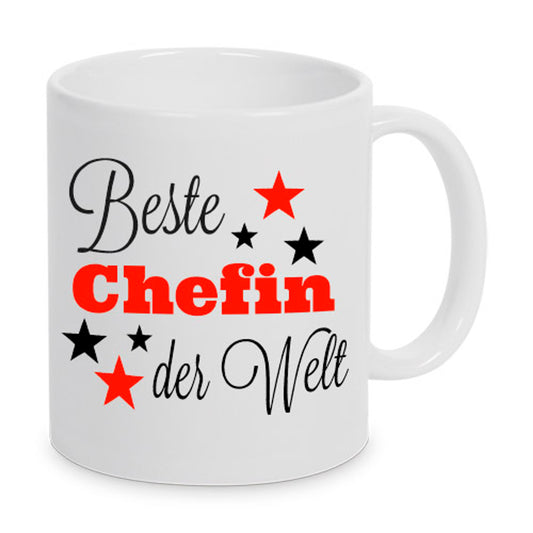 Beste Chefin der Welt - Tasse