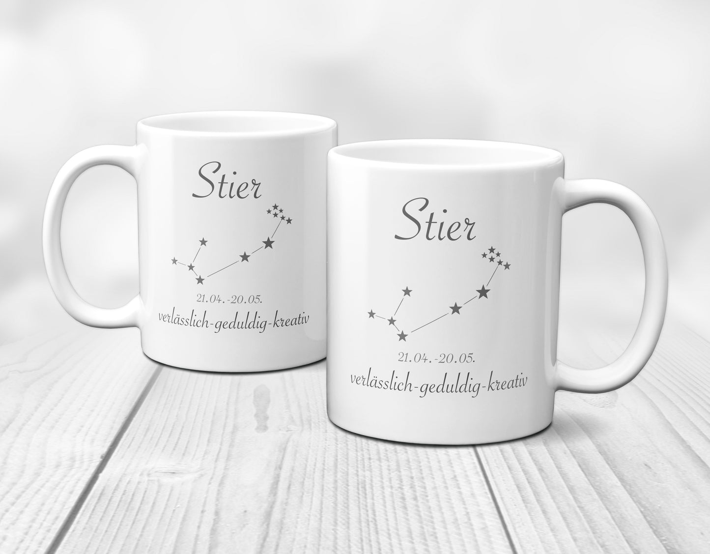 Sternzeichen Stier - Tasse
