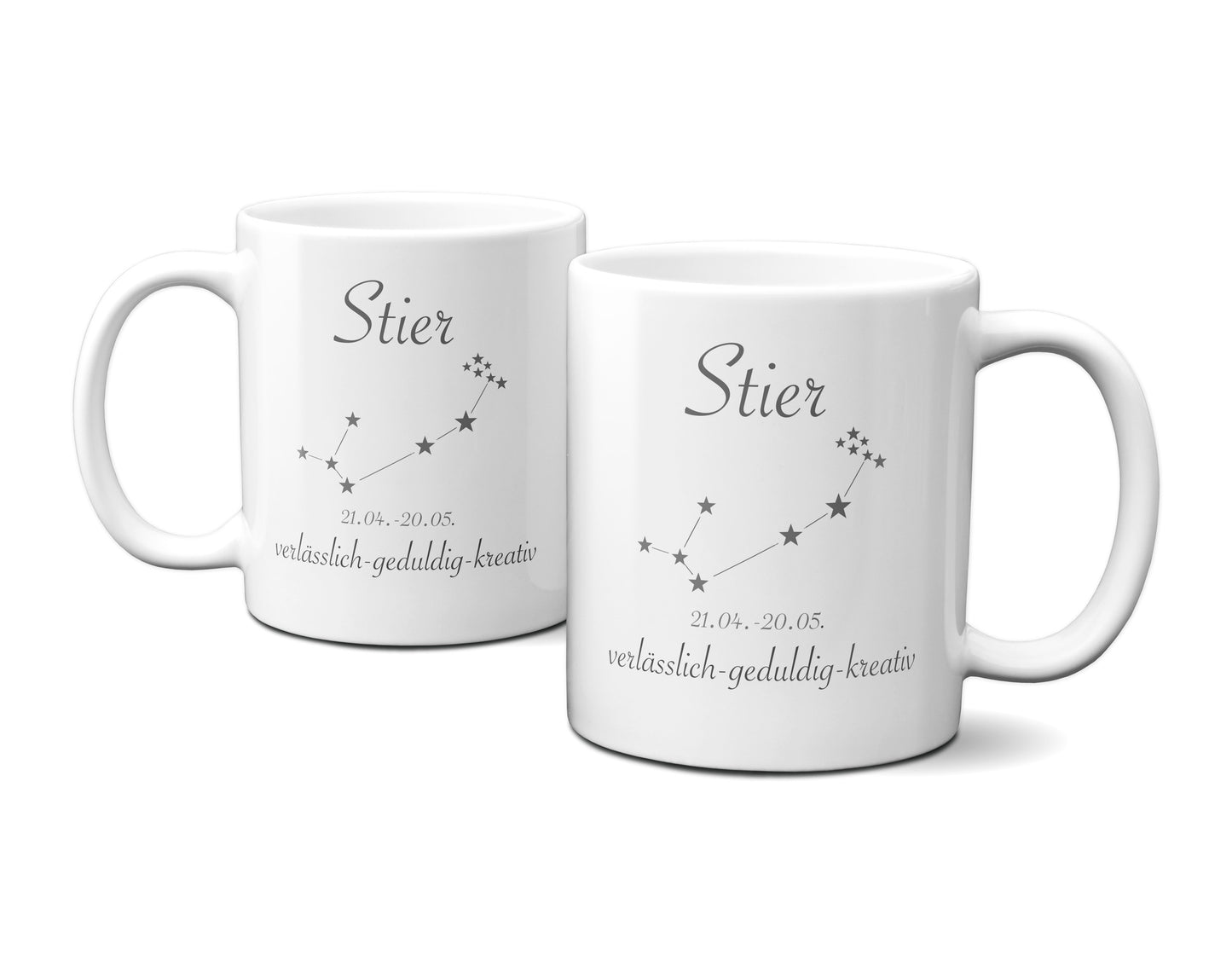 Sternzeichen Stier - Tasse