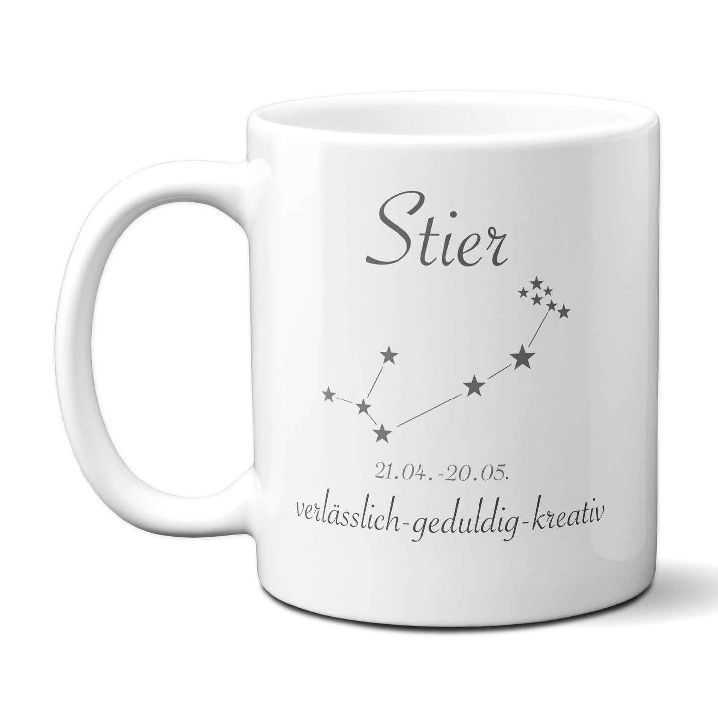 Sternzeichen Stier - Tasse
