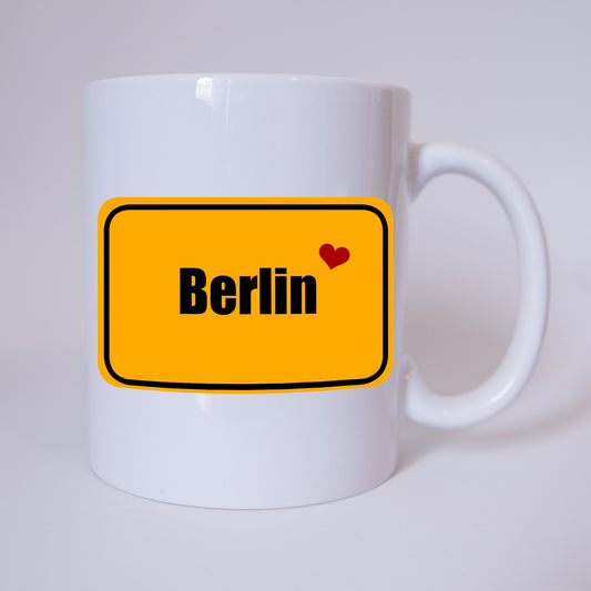 Sichere Dir jetzt deine exklusive "I love Berlin" Tasse... Bandneu bei TassenKing.com - Kaffetasse