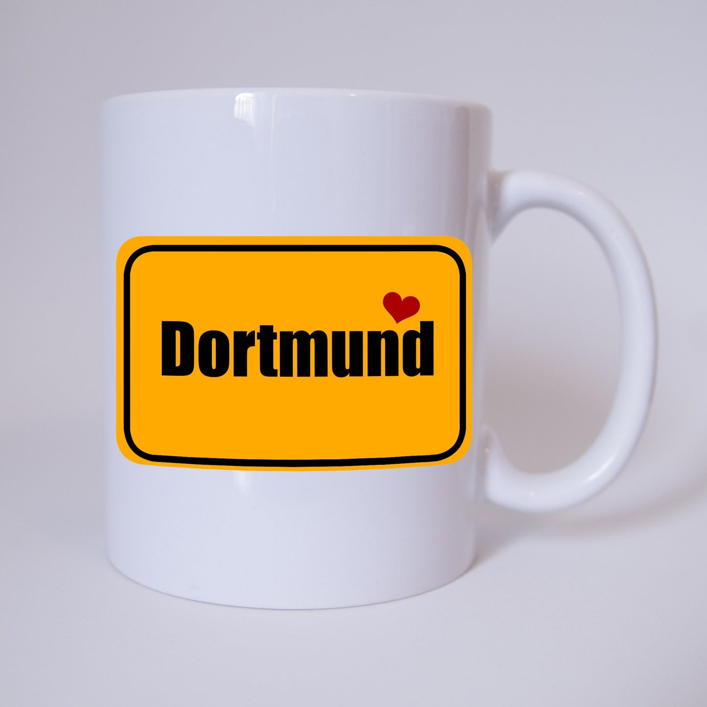 Sichere Dir jetzt deine exklusive "I love Dortmund" Tasse... Bandneu bei TassenKing.com - Kaffetasse