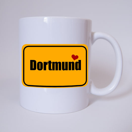 Sichere Dir jetzt deine exklusive "I love Dortmund" Tasse... Bandneu bei TassenKing.com - Kaffetasse