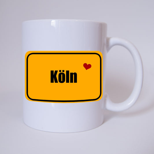 Sichere Dir jetzt deine exklusive "I love Köln" Tasse... Bandneu bei TassenKing.com - Kaffetasse