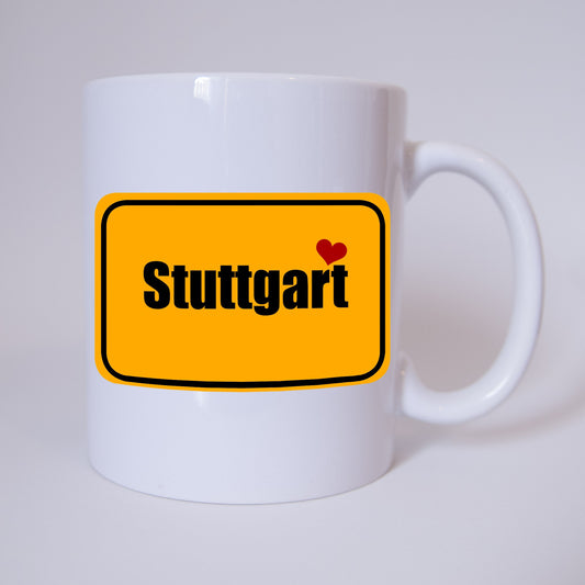 Sichere Dir jetzt deine exklusive "I love Stuttgart" Tasse... Bandneu bei TassenKing.com - Kaffetasse