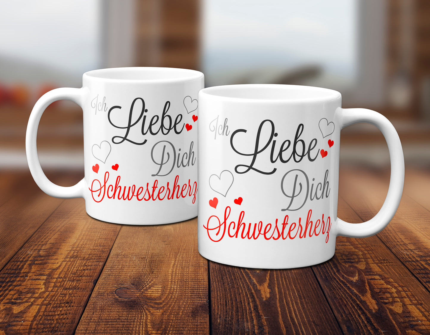 Ich liebe Dich Schwesterherz - Tasse
