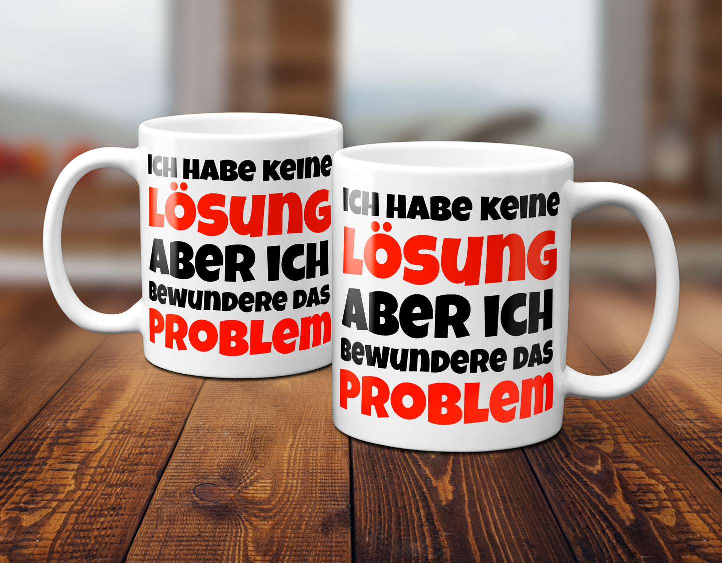 Ich habe keine Lösung, aber ich bewundere das Problem - Tasse