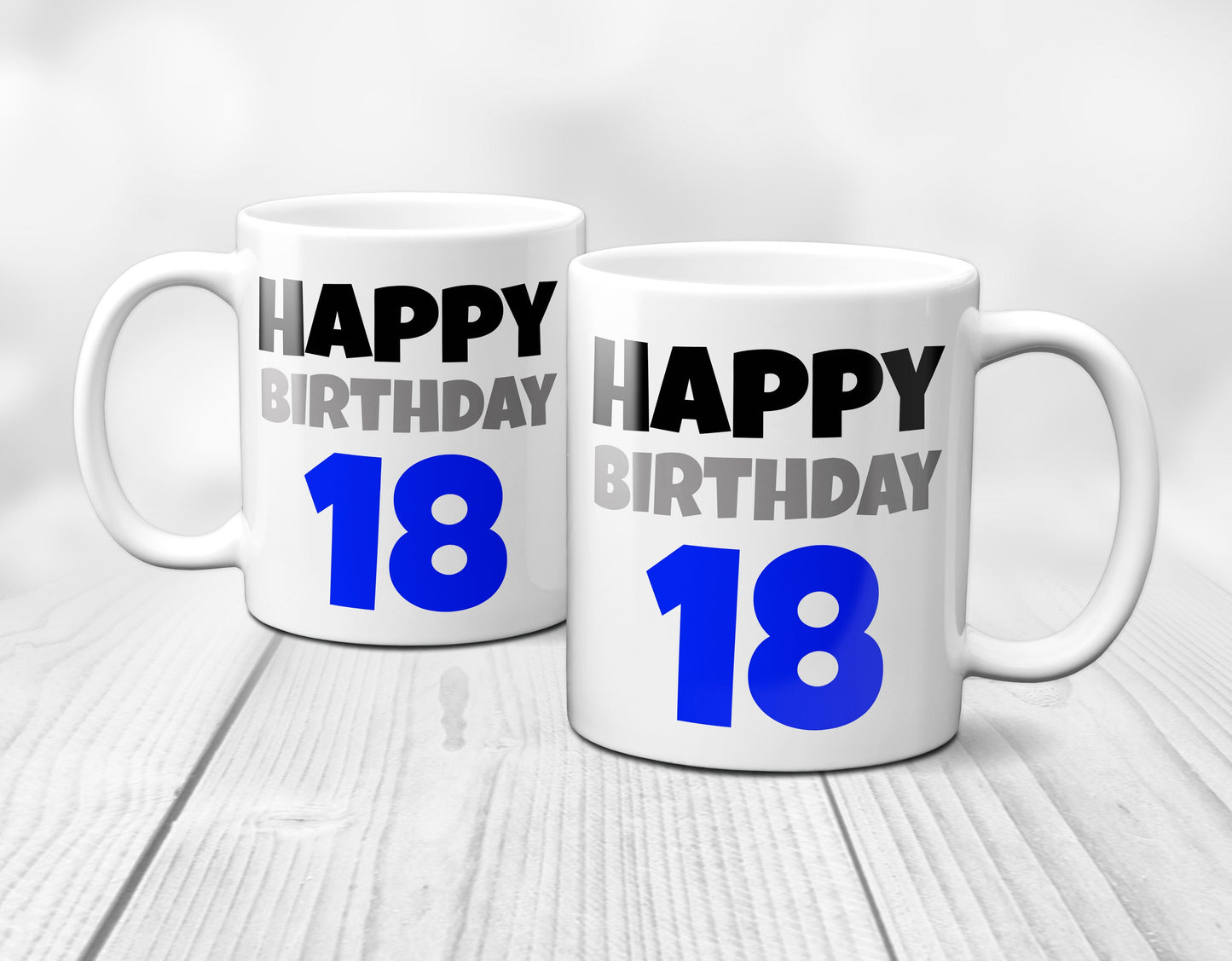 Happy Birthday 18 - Tasse