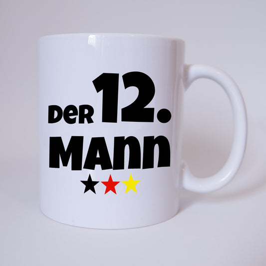Der 12. Mann - Deutschland Fussball - Tasse - Fan Tasse