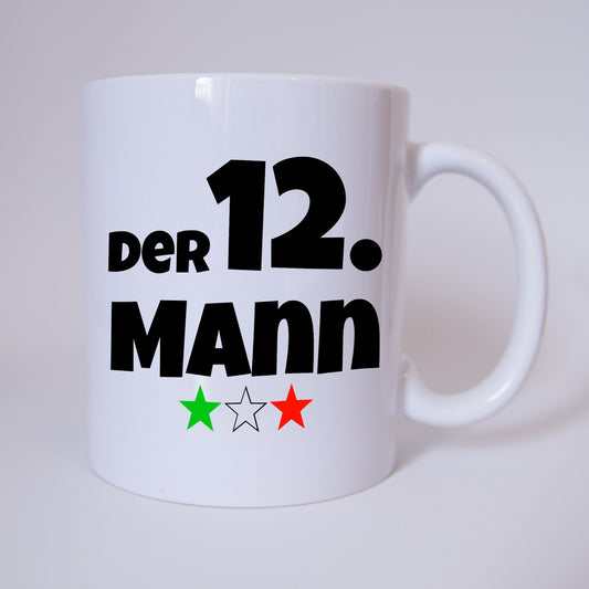 Der 12. Mann - Italien Fussball - Tasse - Fan Tasse
