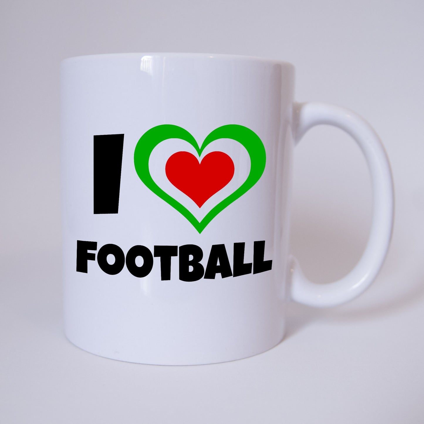 I Love Fussball - Italien - Fussball - Tasse - Fan Tasse