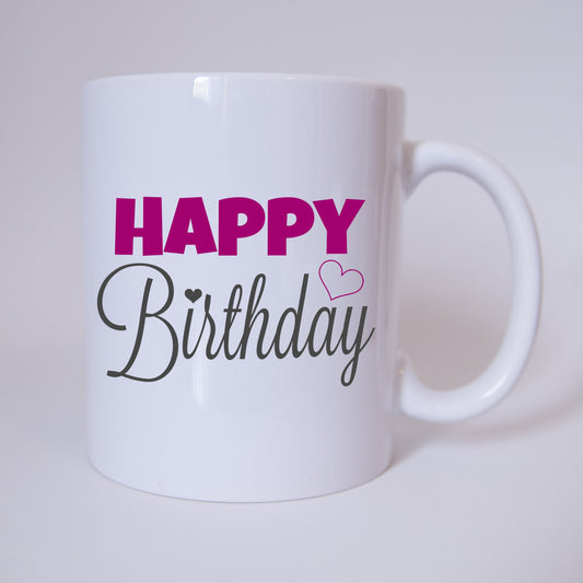Happy Birthday - Tasse