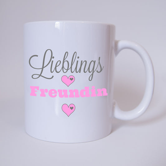 Lieblings Freundin - Tasse - Kaffeebecher