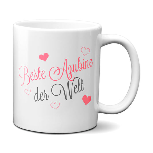 Kaffetasse "Beste Azubine der Welt" das Geschenk für die Weltbeste Azubine