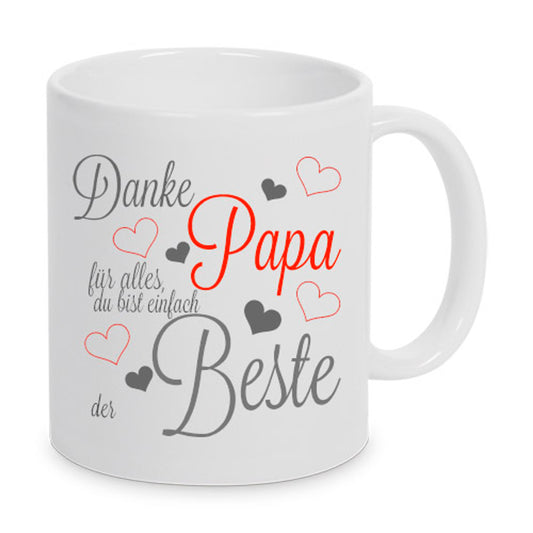 Danke Papa, du bist einfach der Beste - Tasse - Kaffeebecher