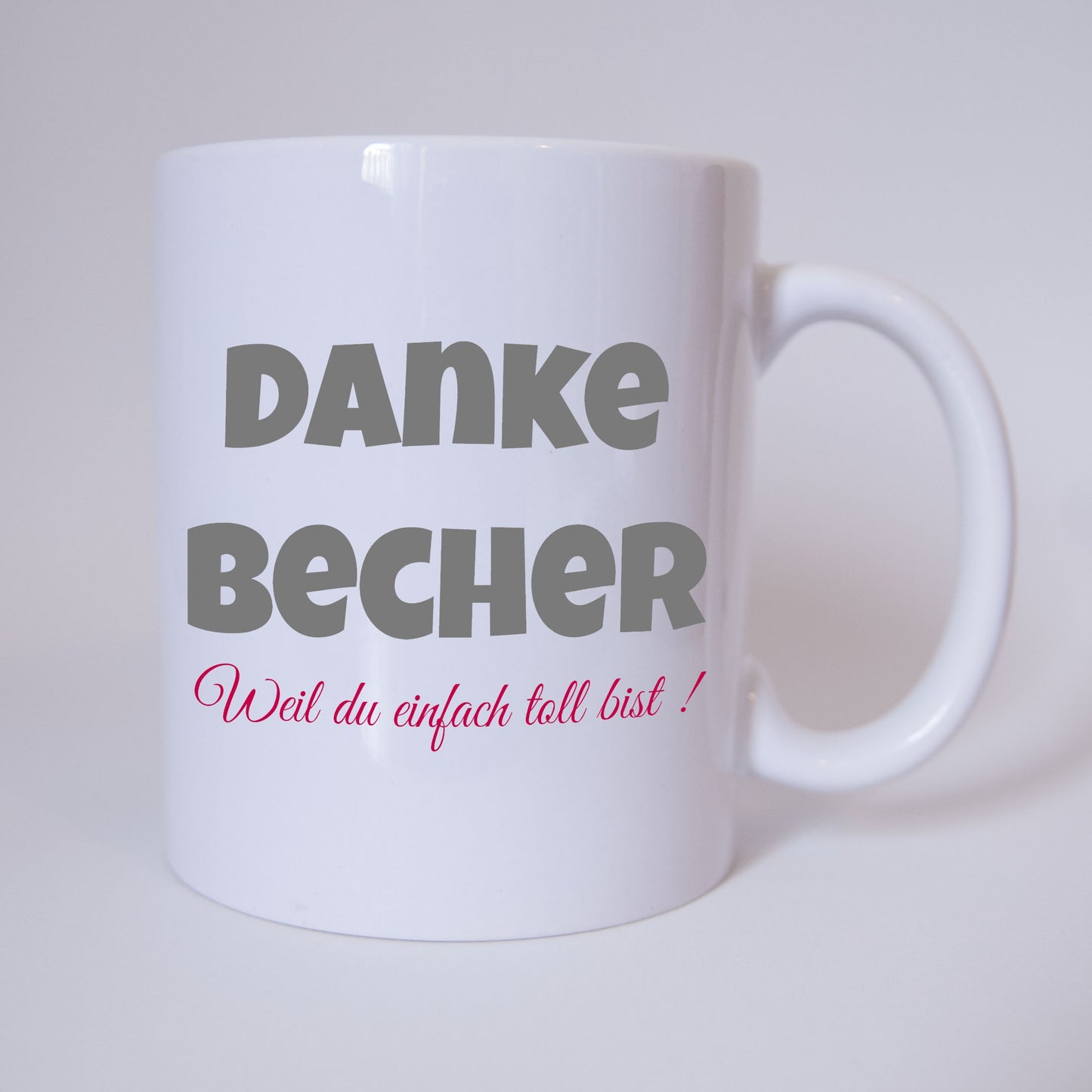 Danke Becher - Tasse - Kaffeebecher