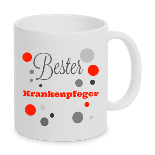 Bester Krankenpfleger - Tasse - Kaffeebecher - Geschenk