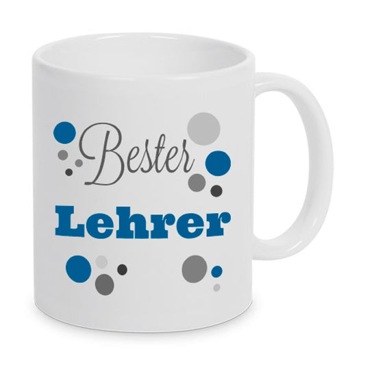 Bester Lehrer - Tasse - Kaffeebecher - Geschenk