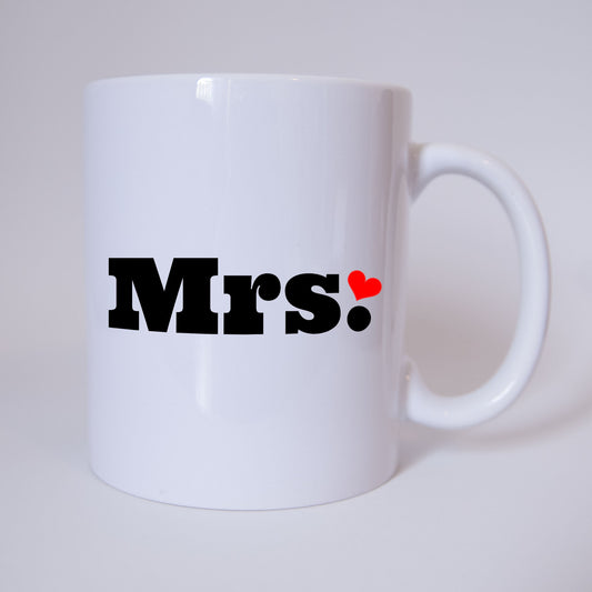 Mrs. - Tasse - Kaffeetasse - Partnertasse