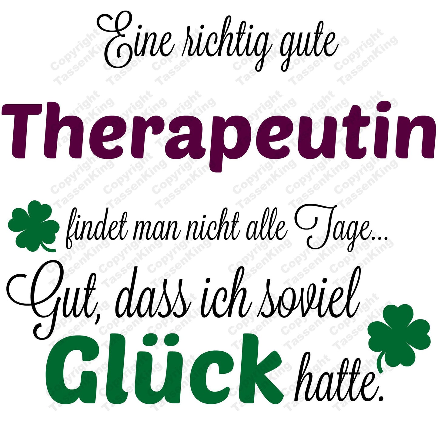 Eine gute Therapeutin... - Tasse - Kaffeebecher - Geschenk