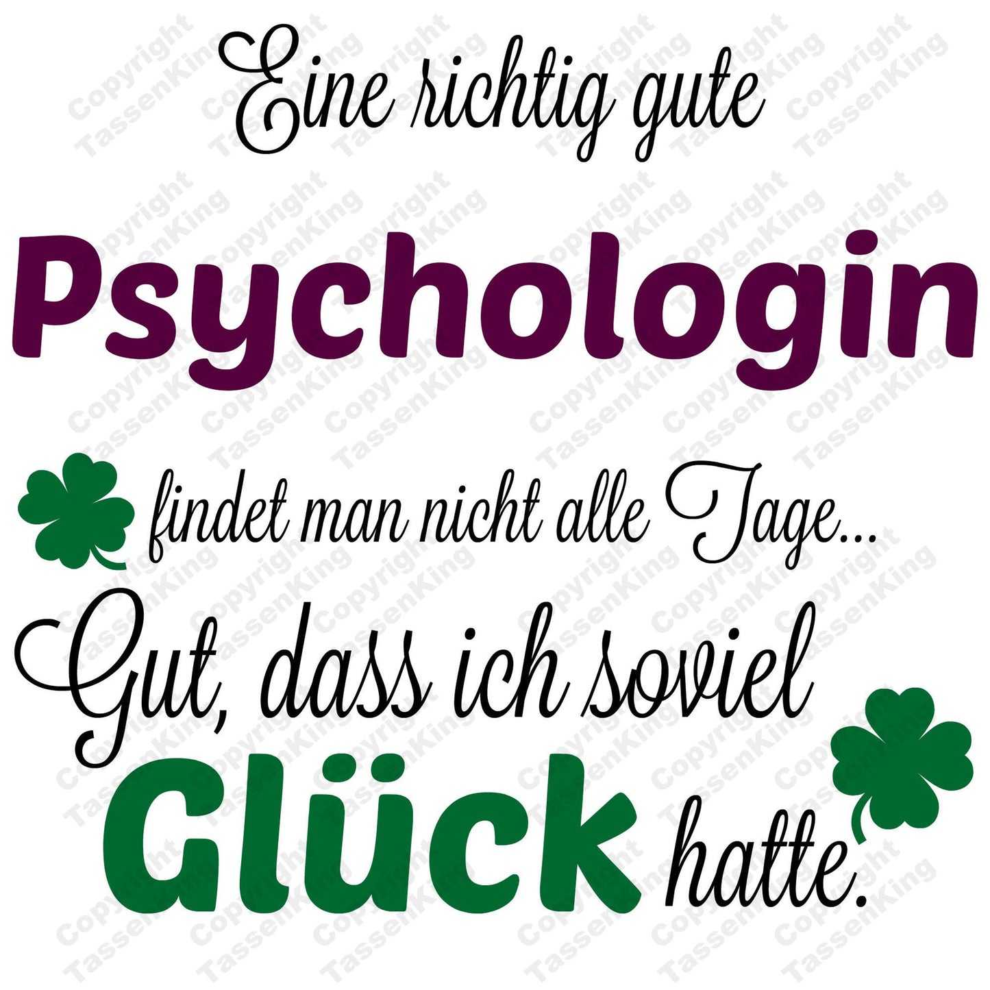 Eine gute Psychologin... - Tasse - Kaffeebecher - Geschenk