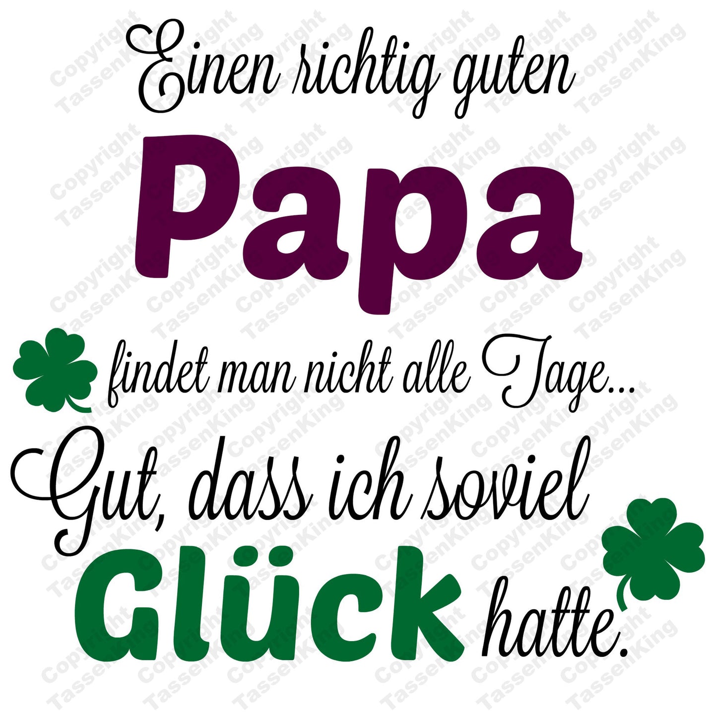 Einen richtig guten Papa... - Tasse - Kaffeebecher - Geschenk