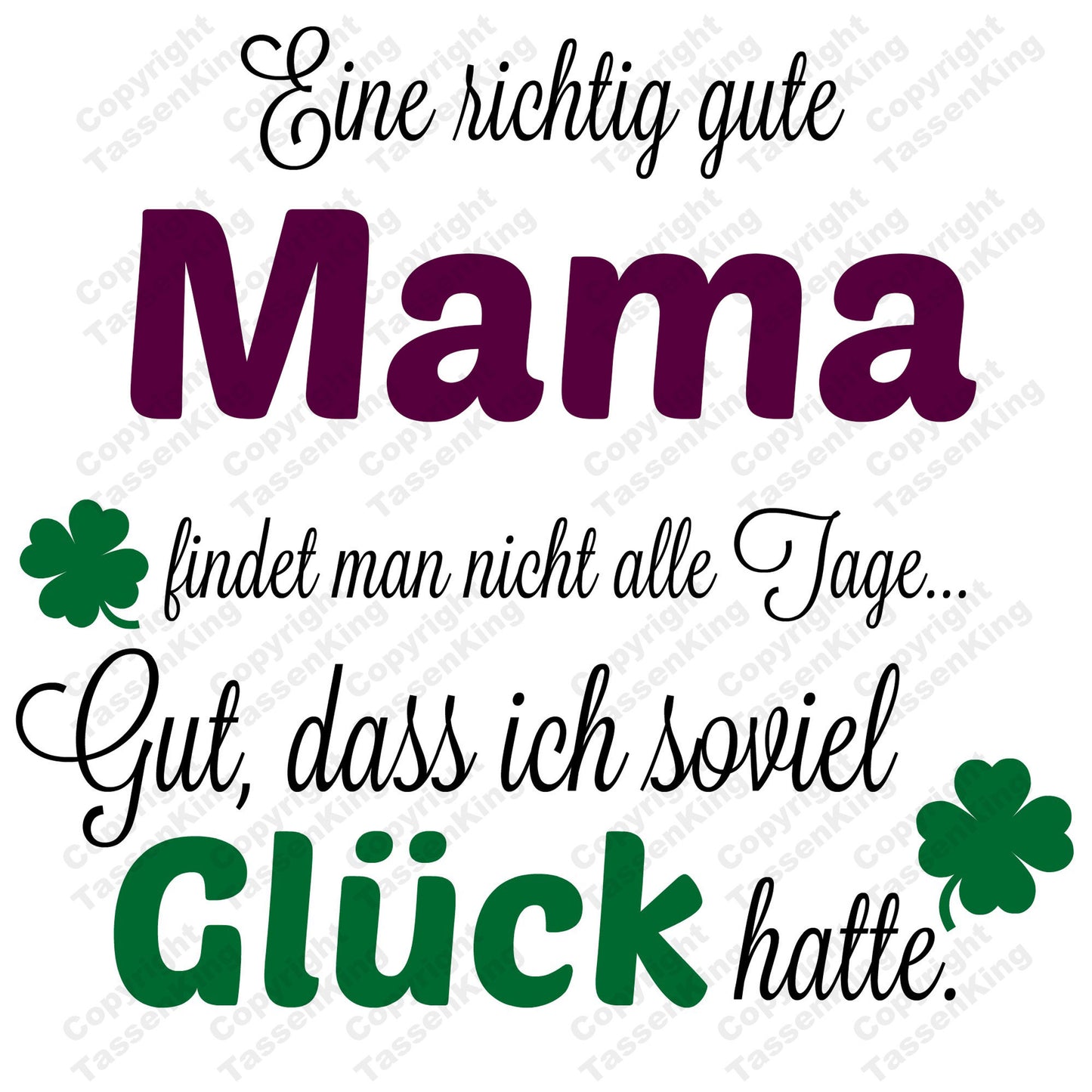 Eine richtig gute Mama... - Tasse - Kaffeebecher - Geschenk