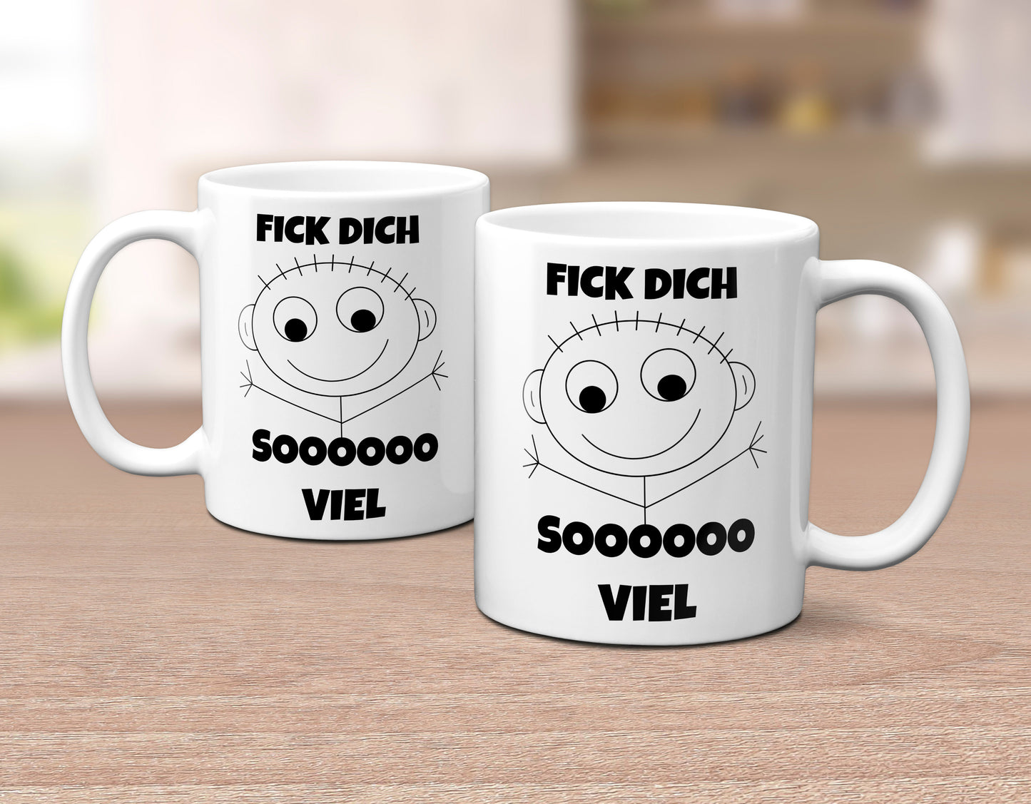 Fick Dich sooo viel - Tasse