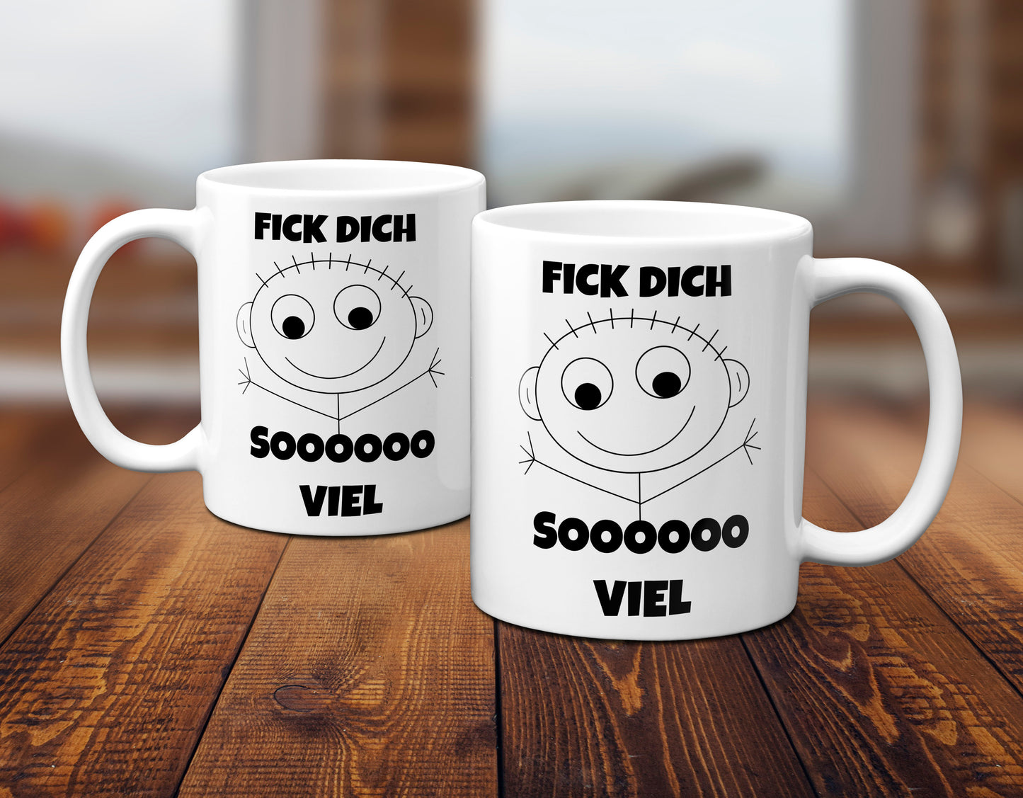 Fick Dich sooo viel - Tasse
