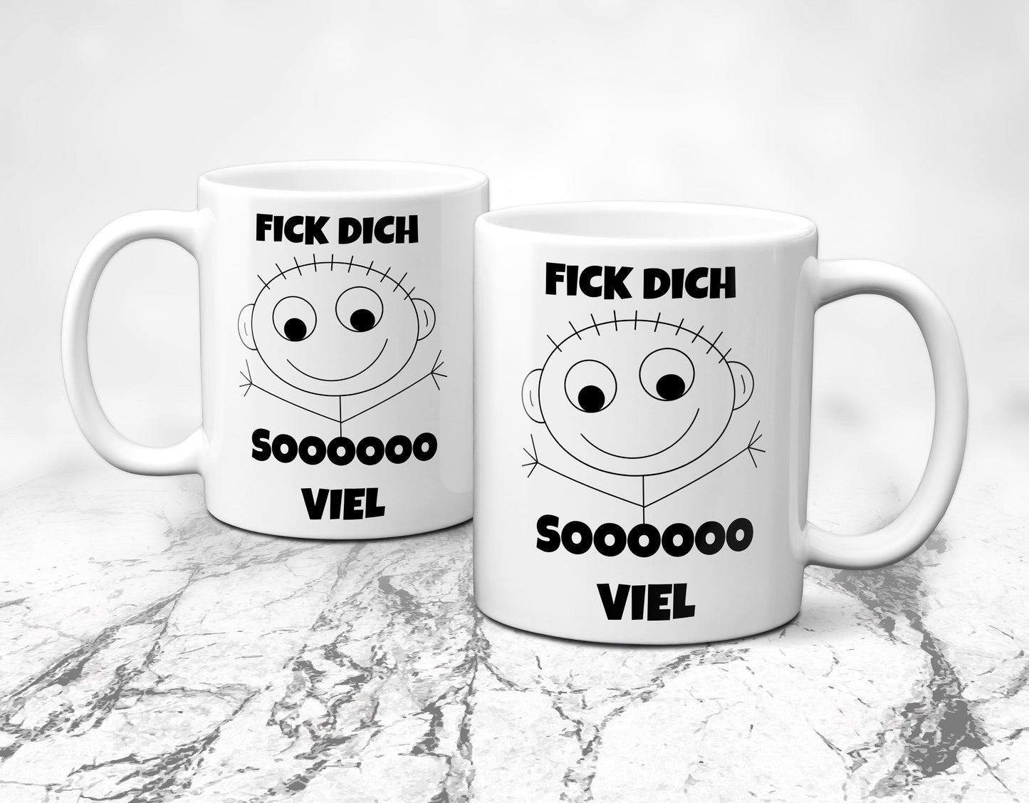 Fick Dich sooo viel - Tasse